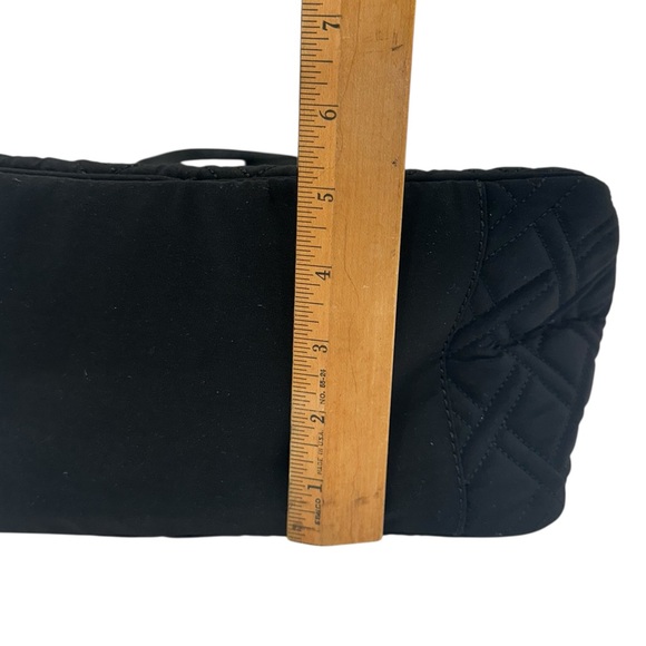 Vera Bradley Classic Black Quilted Medium Bowler Hand Bag with Coin Purse_NWT - Picture 4 of 16